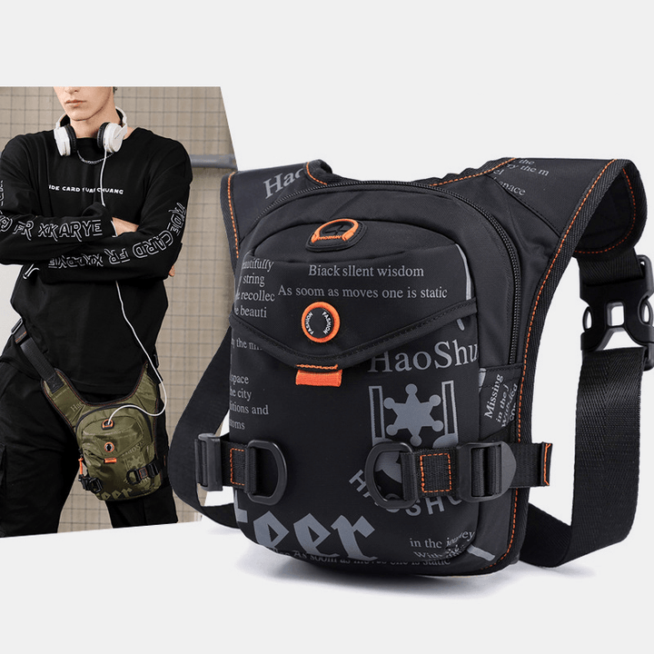 Men Fashion Multifunctional Bag Chest Bag Waist Bag for Outdoor Travel - MRSLM