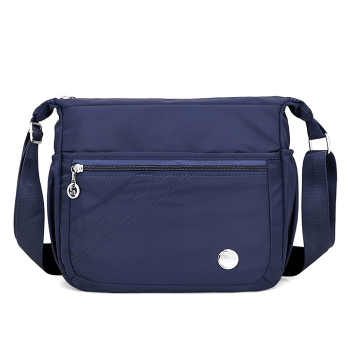 Nylon Waterproof Light Weight Crossbody Bag Leisure Travel Shoulder Bag for Women - MRSLM