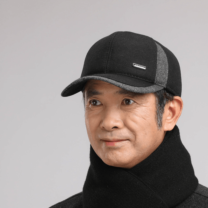 Middle-Aged and Elderly Warm Father'S Ear Cap - MRSLM
