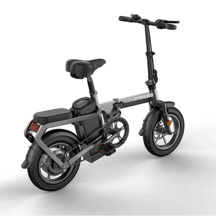 [US DIRECT] ENGWE X5 10Ah 48V 240W 14In Chainless Folding Electric Bike with Removable Battery 30Km/H Top Speed E Bike - MRSLM