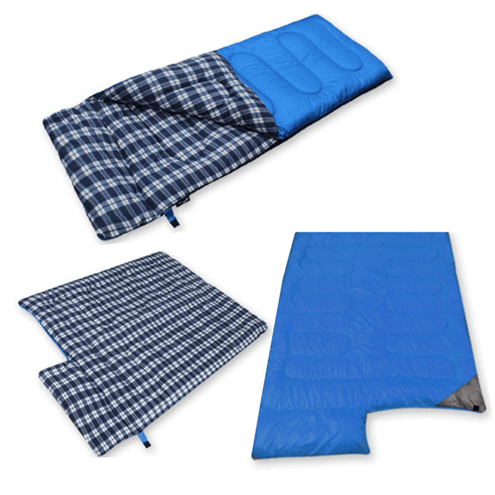 Ipree® Single People Sleeping Bag Adult Winter Warm Polyester Sleeping Sack Outdoor Camping Travel - MRSLM