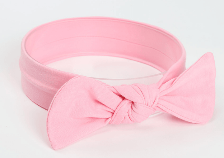 Pure Cotton Hair Ribbon Baby Pure Young Children Bowknot with Hair Accessories - MRSLM