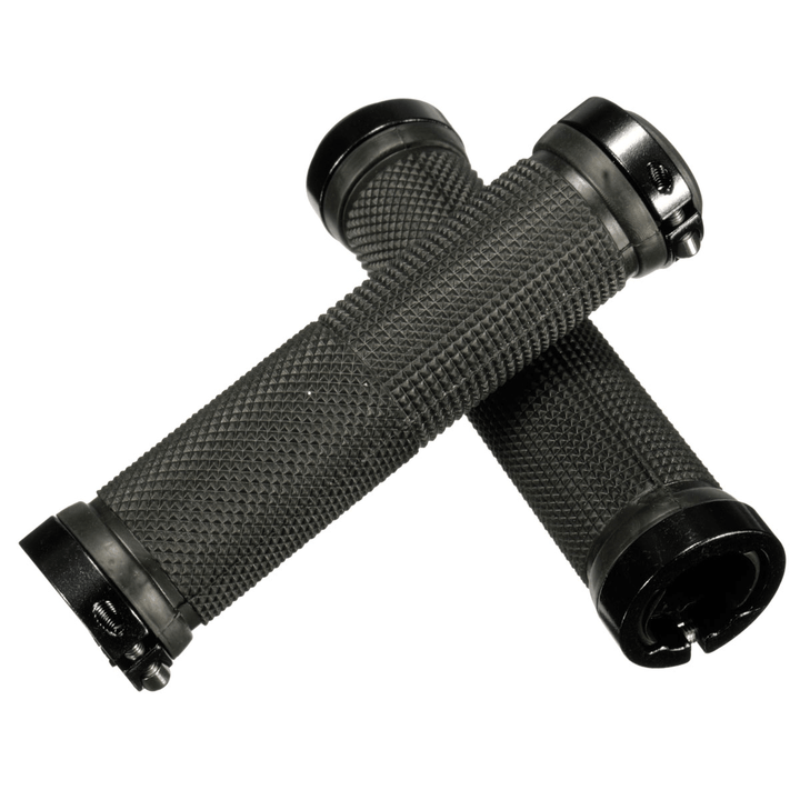 1 Pair Bike Handlebar Grips Anti-Slip MTB Bicycle Handlebar Cover Double Lock Bike Accessories - MRSLM