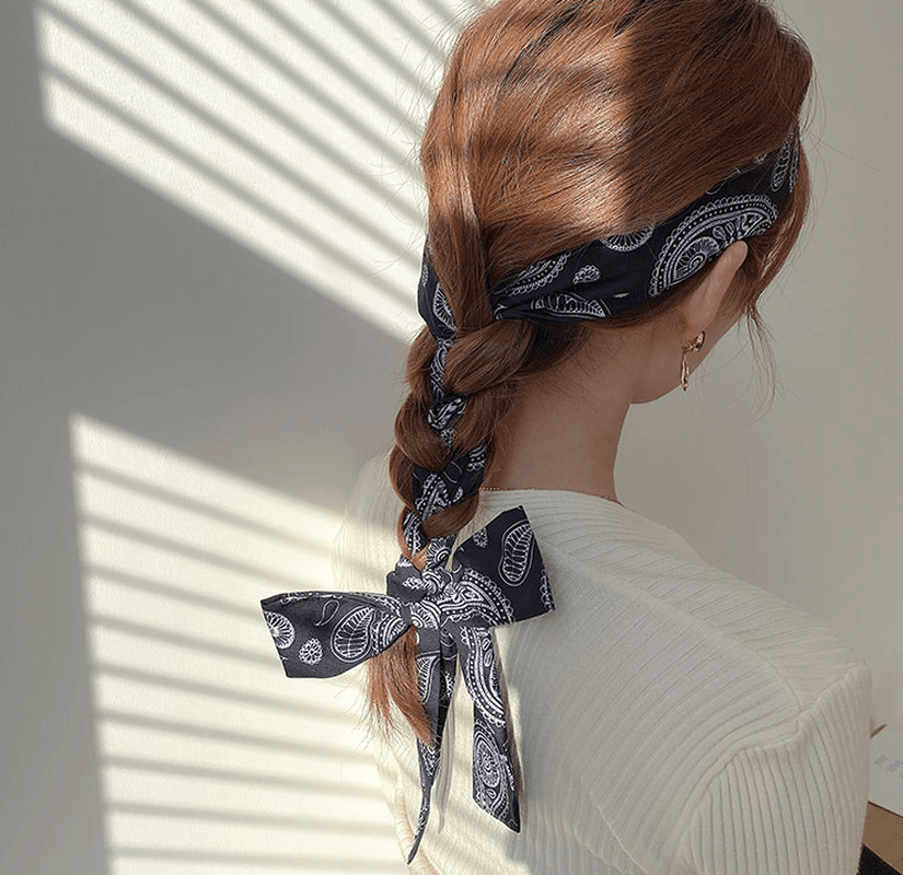 Horsetail Super Fairy Hair Band Hair Accessories Female Tied Hair Headdress - MRSLM