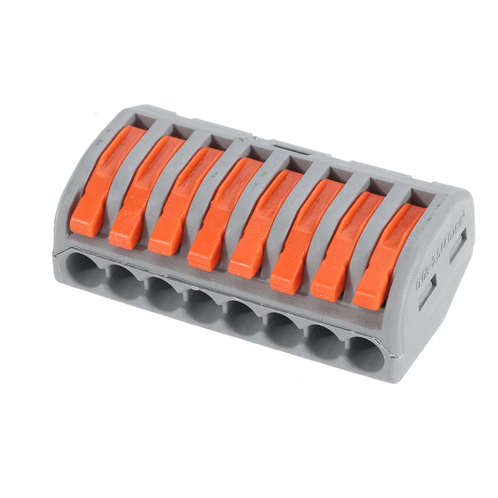 PCT-218 8Pin Universal Connectors Terminals Electric Cable Wire Connector Terminal Block Cable Terminals - MRSLM