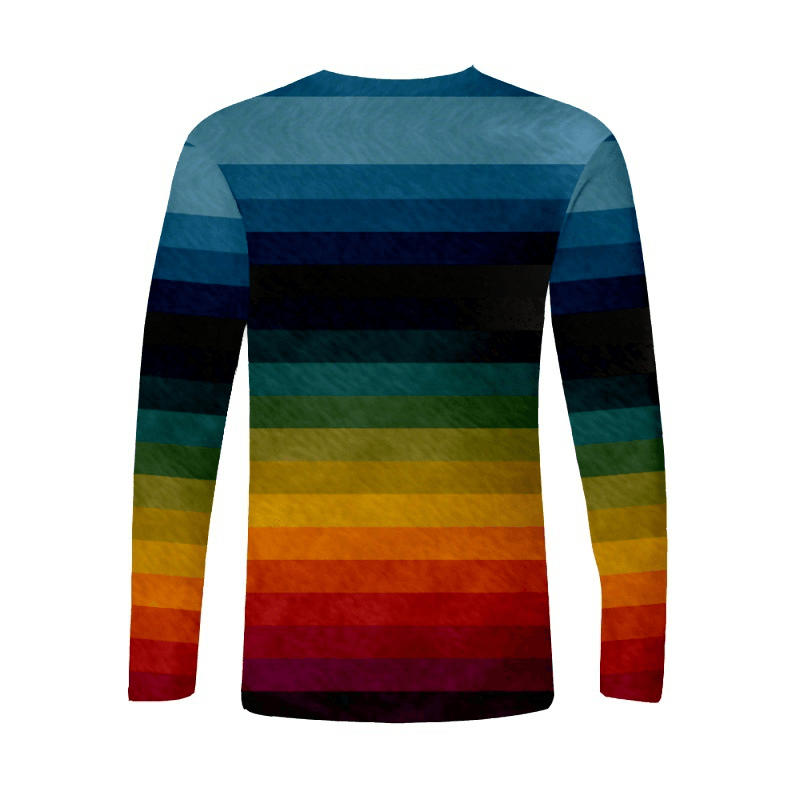 3D Digital Printing Casual Trend Men'S Long-Sleeved T-Shirt - MRSLM