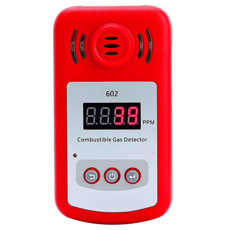 KXL-602 Portable Mini Combustible Gas Detector Analyzer Gas Leak Tester with Sound and Light Alarm - MRSLM