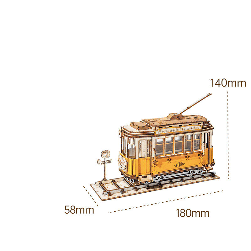 Retro Classic Car Literary Tram - MRSLM