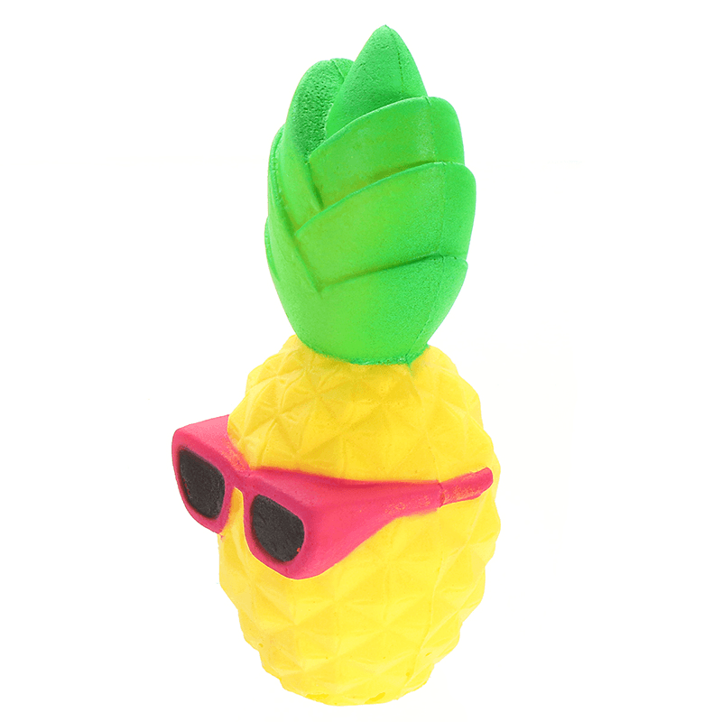 Squishy Cool Pineapple 16Cm Slow Rising Soft Squeeze Collection Gift Decor Toy - MRSLM