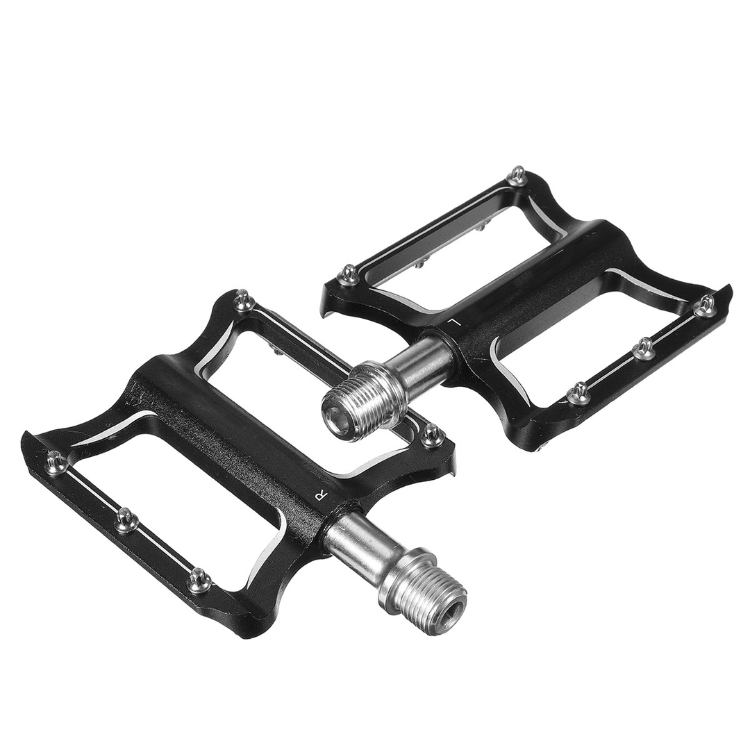 BIKIGHT 1 Pair of Bike Pedals Anti-Slip Mountain Road Bike Platform Aluminum Alloy Bicycle Flat Foot Platform Outdoor Cycling Bicycle Pedals - MRSLM