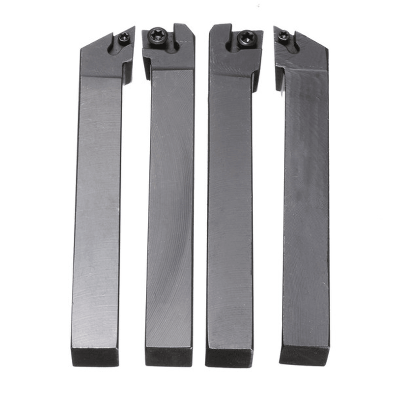 4Pcs 12X100Mm Lathe Turning Tool Holder Boring Bar for CCMT09T3 and DCMT0702 Inserts - MRSLM