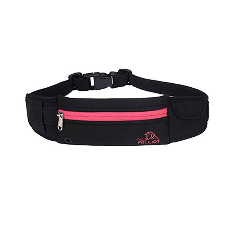 PELLIOT Running Waist Bag Large Capacity Outdoor Sports Fitness Cycling Waist Pack - MRSLM