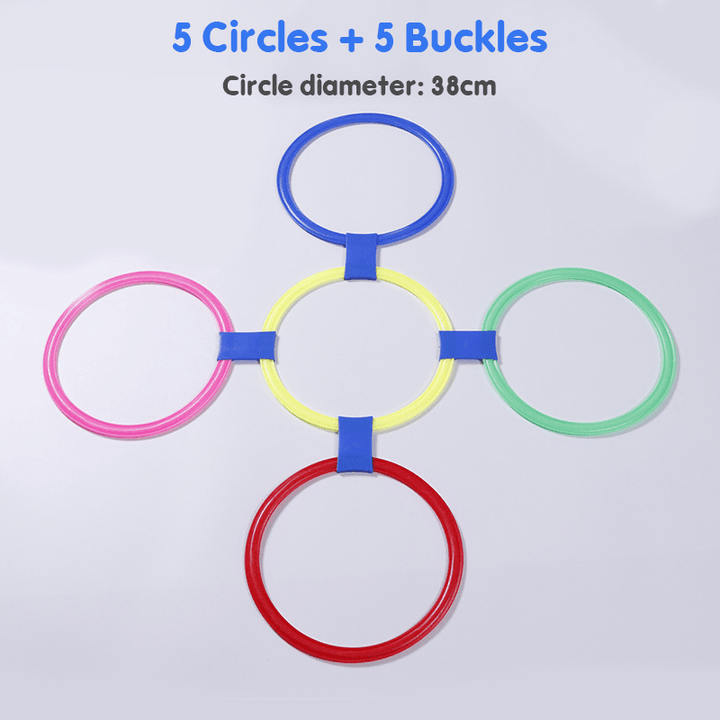 Children'S Jumping Lattice Circle Ring Physical Fitness and Agility Training Equipment - MRSLM