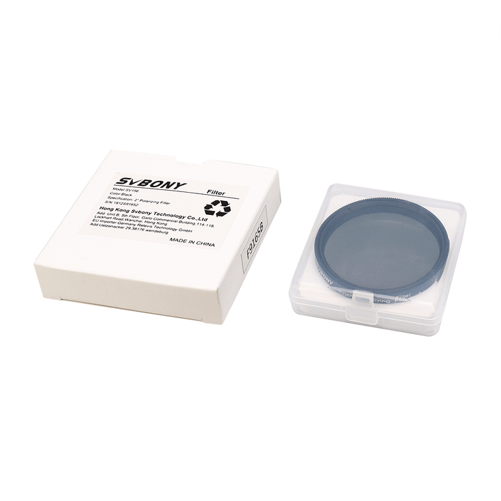 Svbony 2" Linear Polarizer Filter Anodized Aluminum Optical Glass for Lunar Planetary Observing - MRSLM