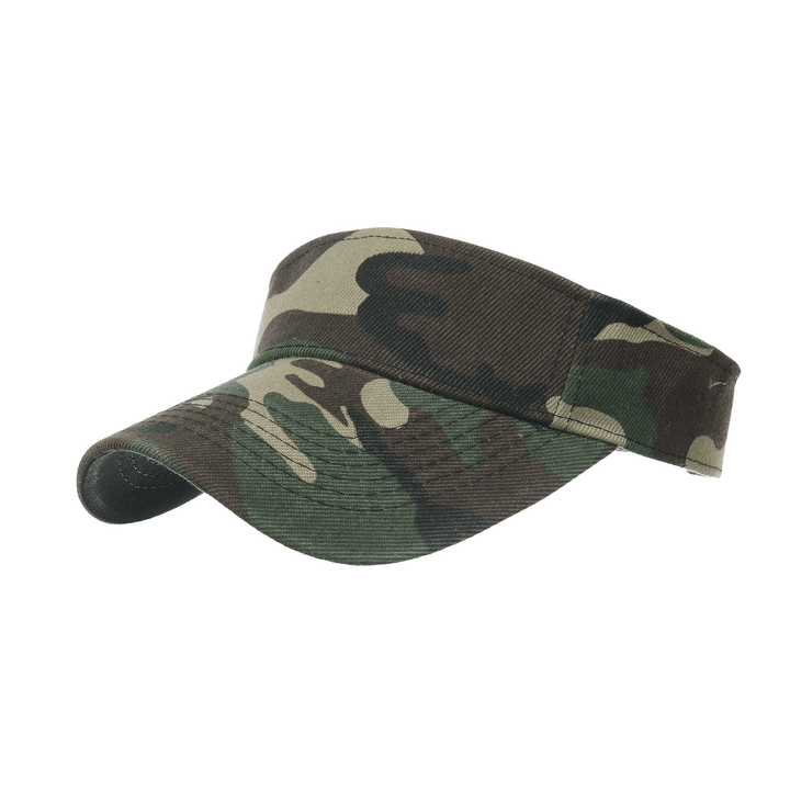 Camouflage Camouflage Pattern Baseball Men'S Women'S Hip Hop Headwear Outdoor Sports Sunscreen - MRSLM