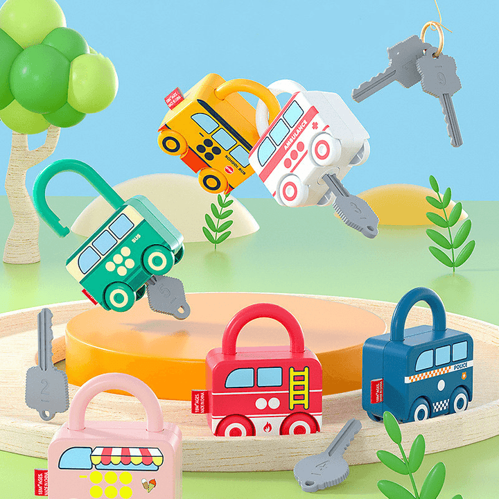 Children'S Key Unlocking Educational Toys - MRSLM