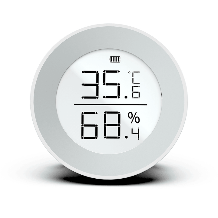 Digital Circular Indoor Temperature Hygrometer Humidity Temperature Measurement for Indoor Home Office Measurement - MRSLM