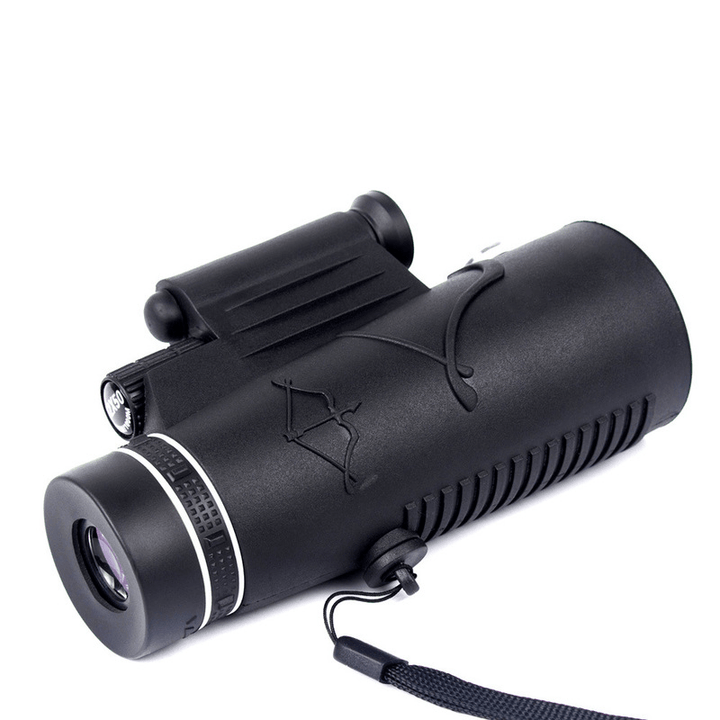 Ipree® 12X50 Monocular Waterproof Optic HD Telescope Day Night Vision with Compass Light - MRSLM