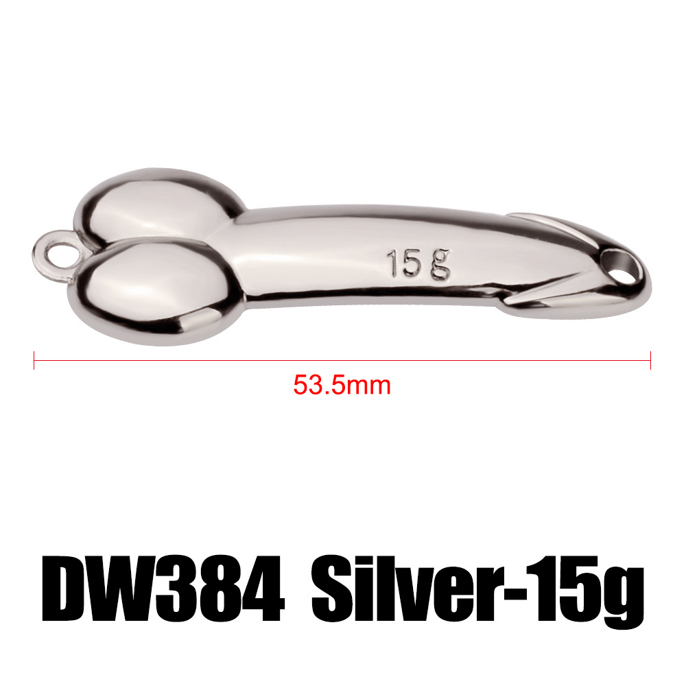 Zanlure DW384 1Pc 5G 15G 35G 50G Metal DD Spinner Spoon Lure Fishing Lure Freshwater Sea Fishing - MRSLM