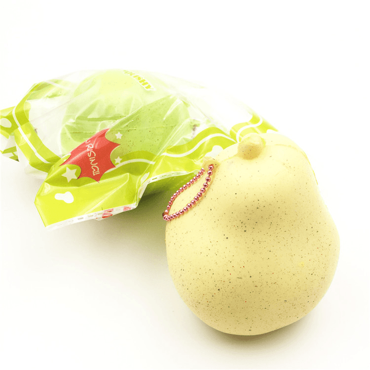 Gigglesbread Squishy Pear 8.5Cm Slow Rising Original Packaging Fruit Squishy Collection Gift Decor - MRSLM