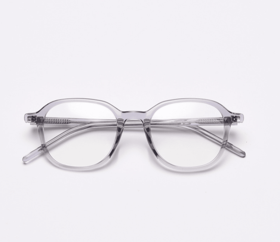 Large Transparent Glasses Frame Female Fashion Blue Light Flat Mirror - MRSLM