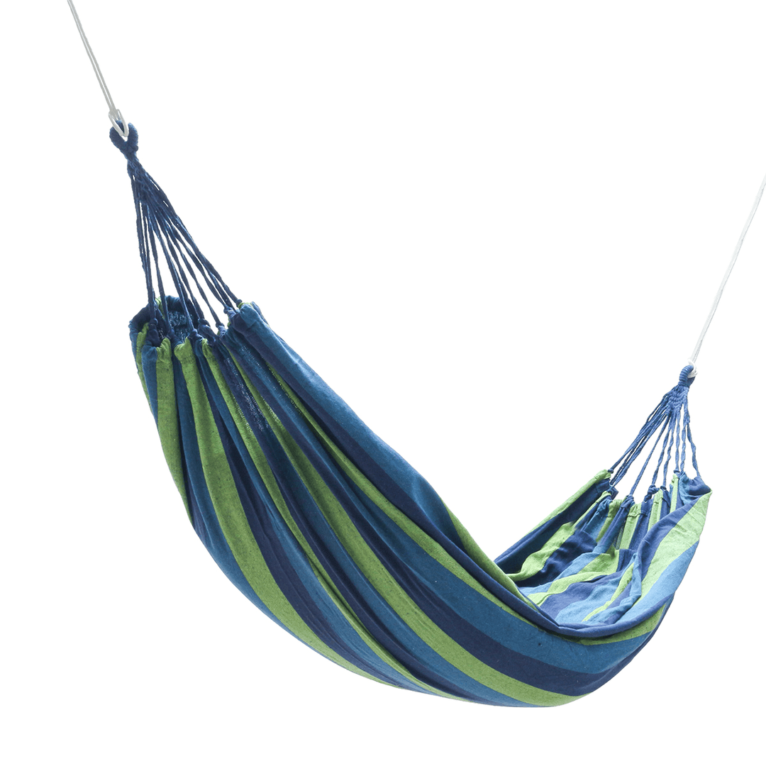 90Kg/150Kg Load Single/Double People Hammock Outdoor Indoor Garden Hanging Bed Sleeping Swing - MRSLM