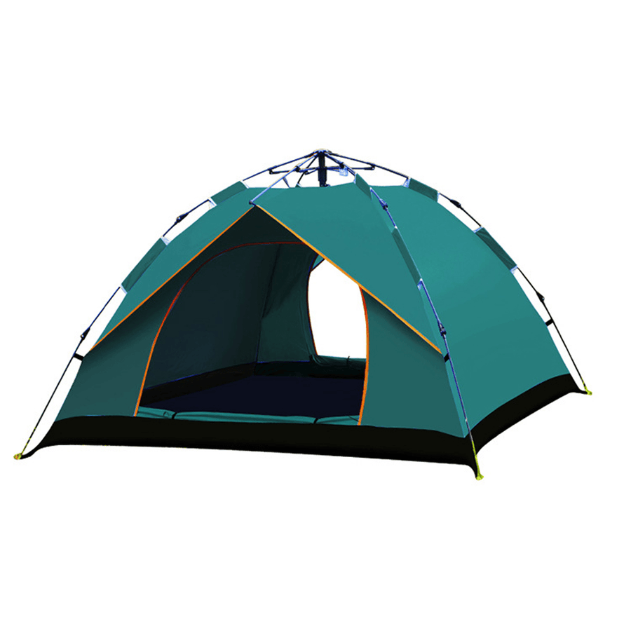 Ipree® 3-5 People Waterproof Camping Tent 210T PU Fabric UV Protectionof Tent for Outdoor Travel Hiking Camping - MRSLM