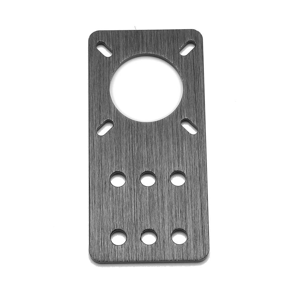 Machfit Aluminum Nema 17 Stepper Motor Mount Plate for CNC Machine V-Slot Aluminum Extrusions Profile CNC Parts - MRSLM