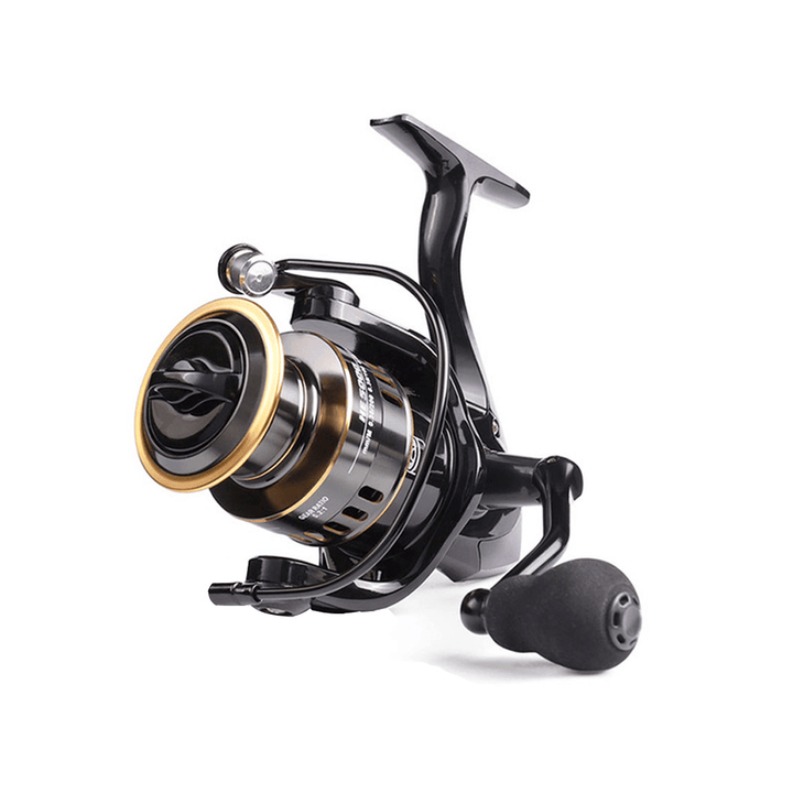 LINNHUE 5.2:1/4.7:1 Fishing Reel 8Kg Unloading Force Value All Metal No Gap Saltwater Fishing Spinning Reel GW1000-7000 - MRSLM