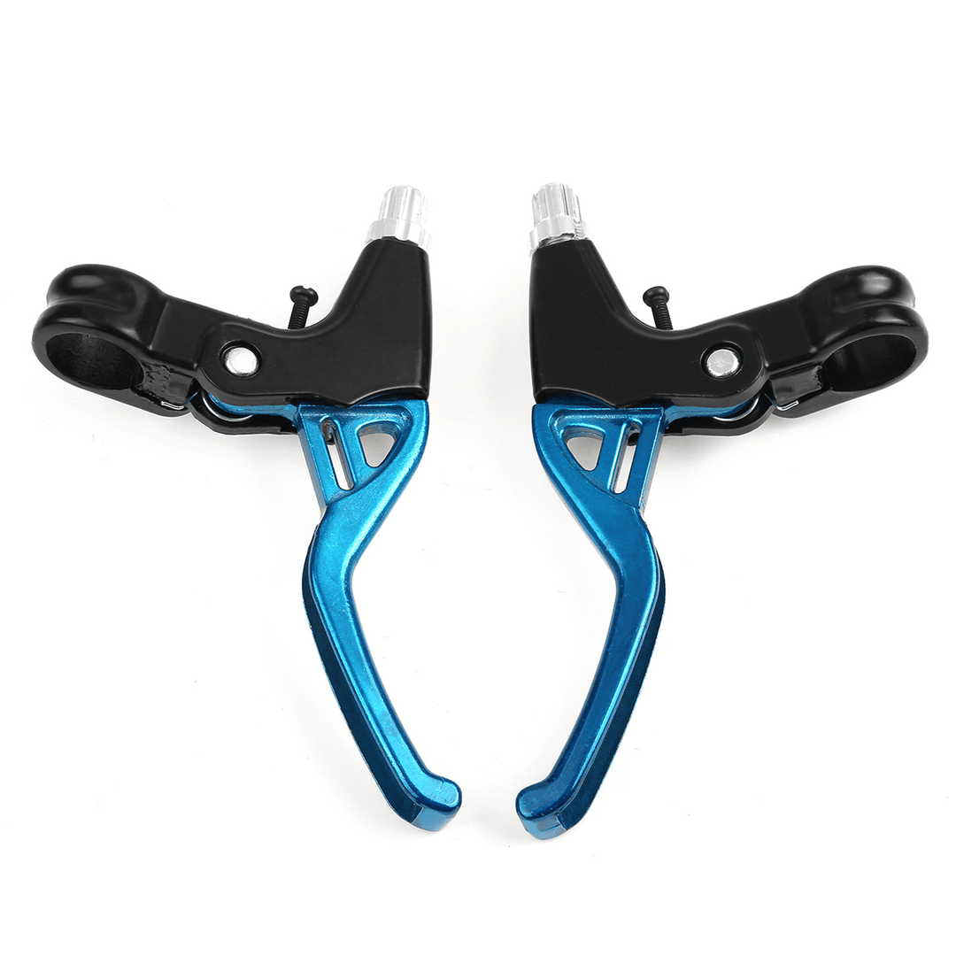 1 Pair Aluminum Alloy MTB Bicycle BMX Road Bike Handle Hand V Bar Brake Levers - MRSLM