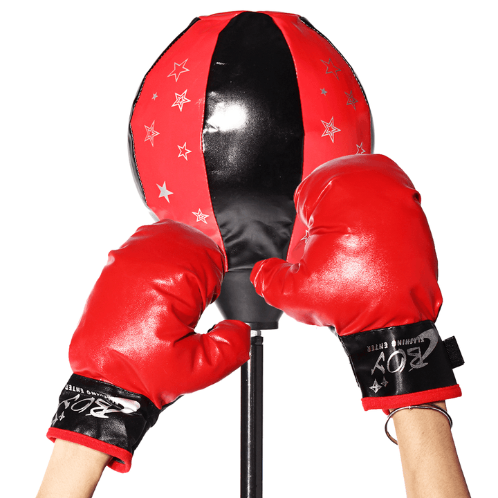 Desk Boxing Sand Bag Adjustable Standing Speed Ball Boxing Target Stress Release Exercise Equipment - MRSLM