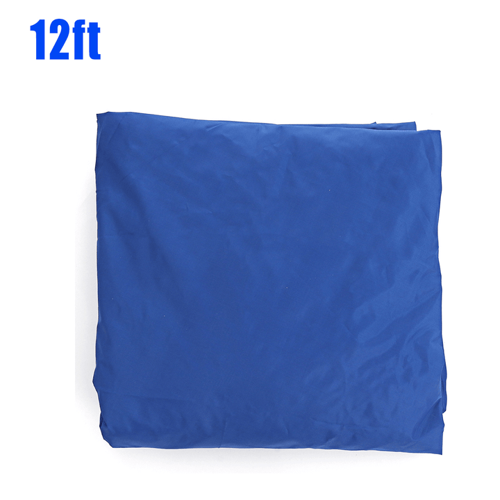 8Ft/10Ft/12Ft Inflatebale Pool Protective Cover Outdoor Garden Thicken Rainproof round anti Dust Protector - MRSLM