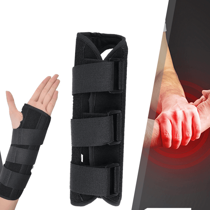 Right/Left Hand Wrist Brace for Carpal Tunnel Adjustable Wrist Support Brace with Splints Arm Compression Hand Wrist Support - MRSLM