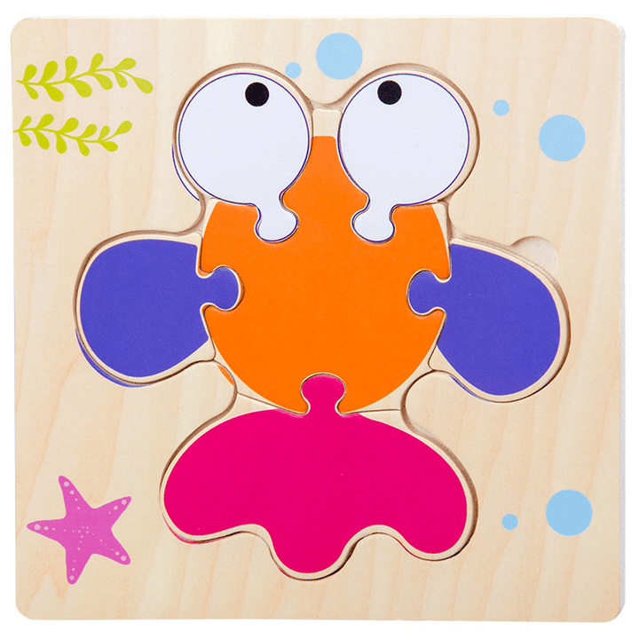 Children'S Baby Early Education Educational Paper Toy Puzzle - MRSLM