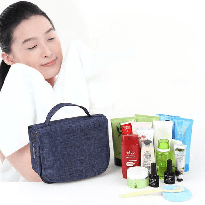 Portable Travel Bag Wash Bag Cosmetic Bag Portable Large Capacity Storage Bag - MRSLM