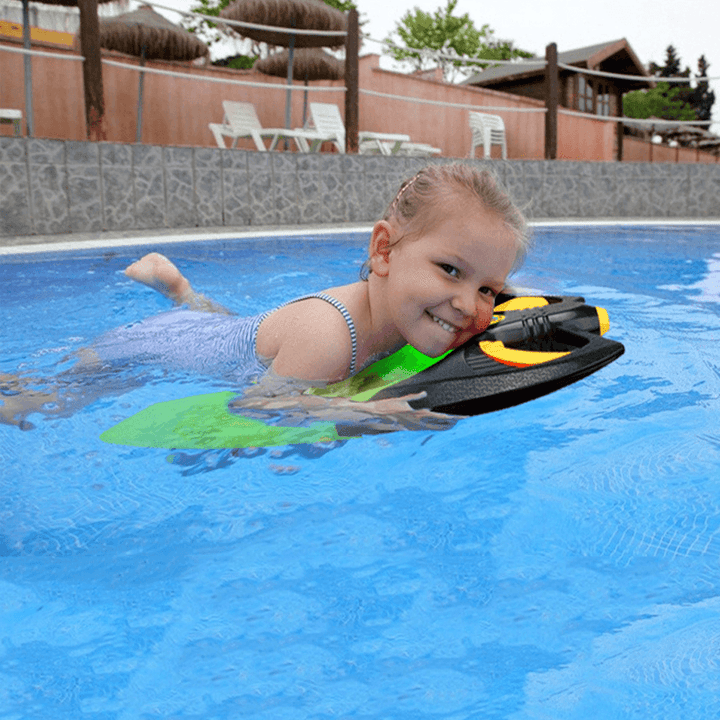 2 in 1 Children Surfing Sprinkler Floating Board Water Swimming Training Water Fighting Floating Board Summer Beach Toy - MRSLM