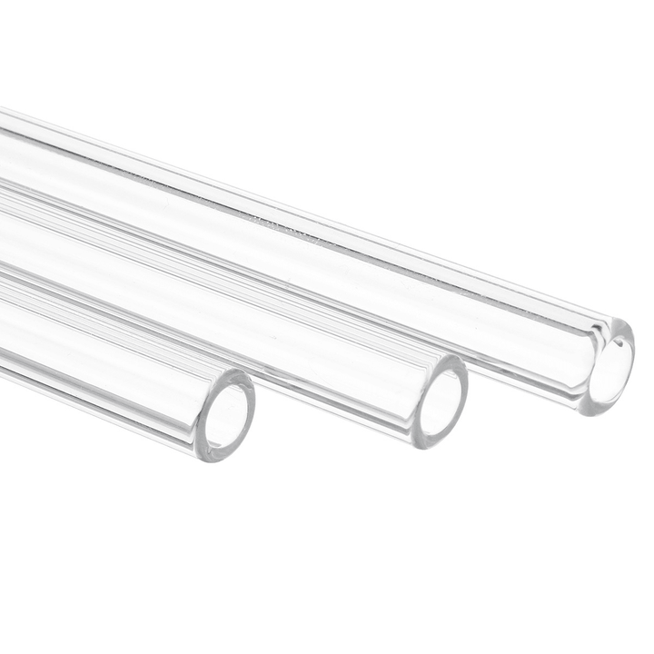 10Pcs 250Mm OD 7Mm 2Mm Thick Wall Borosilicate Glass Blowing Lab Tube - MRSLM