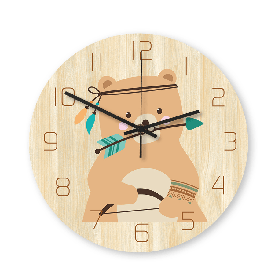 CC036 Creative Wall Clock Mute Wall Clock Cartoon Wall Clock for Home Office Decorations - MRSLM