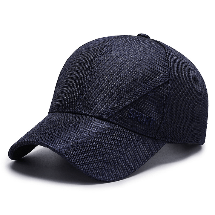 Hat Men'S Baseball Cap Women'S Mesh Sports Running Breathable - MRSLM