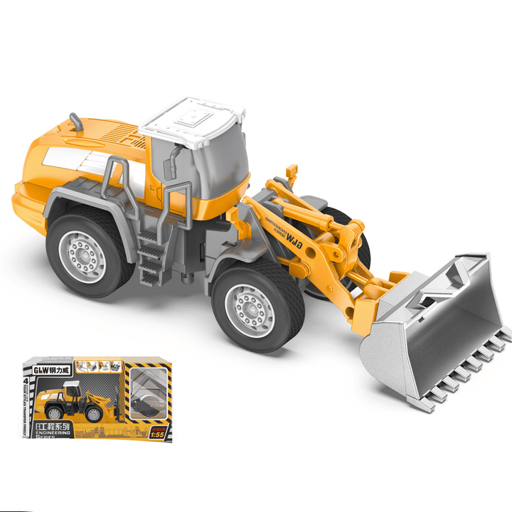 Simulation Alloy Car Model Engineering Excavator Set Children'S Toys - MRSLM