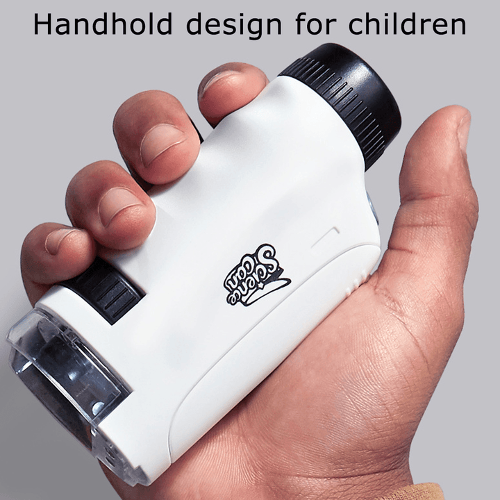 60X-120X Handheld Microscope Magnifier Camera with Leds and Stand for Kids - MRSLM
