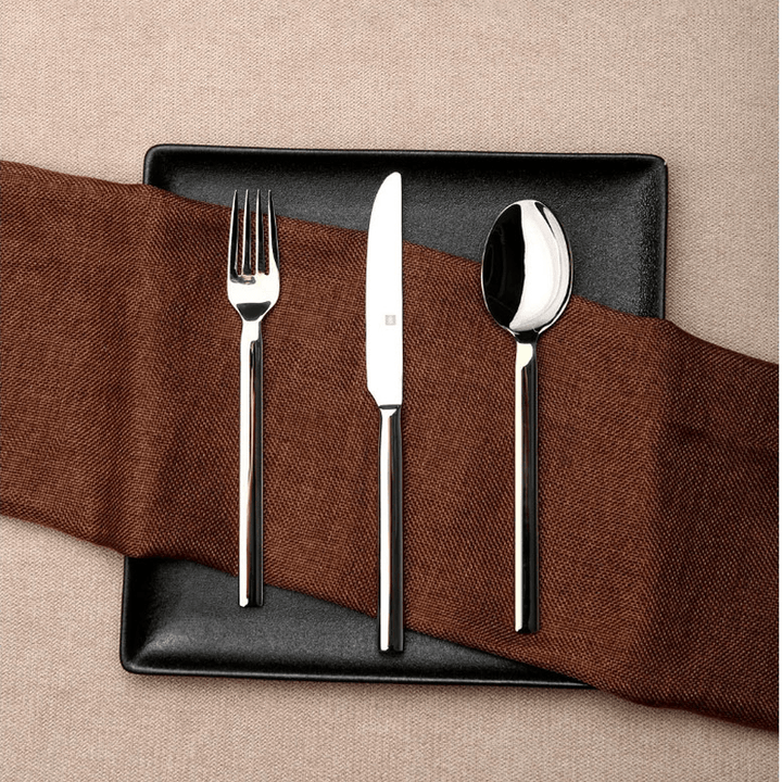 HUOHOU 3Pcs Outdoor Picnic Tableware Set Stainless Steel Cutter Fork Spoon Cutlery from Xiaomi Youpin - MRSLM