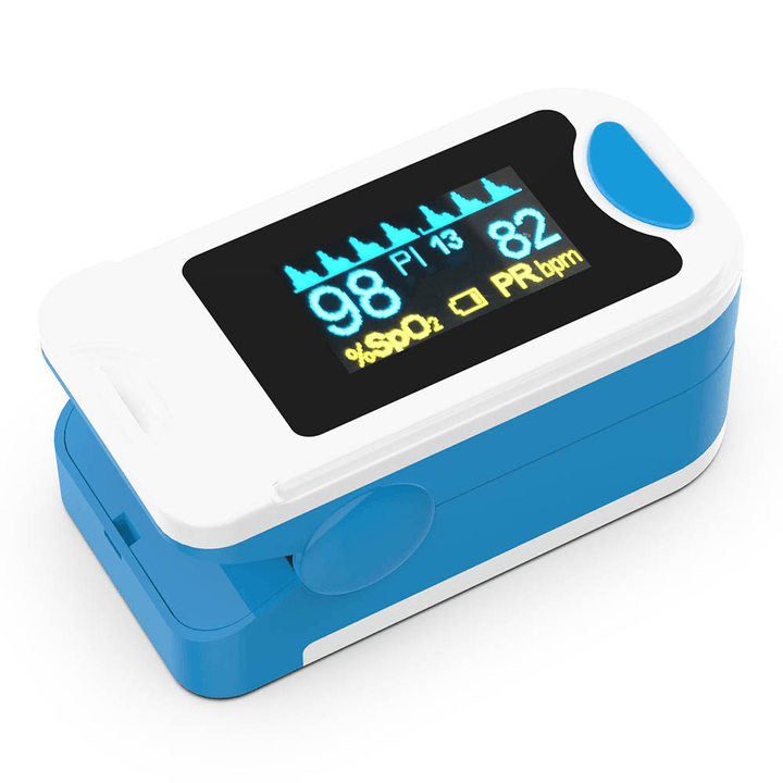 PRO-M130 Household Portabl LED Fingertip Pulse Oximeter SPO2 PR+MISE Pulse Oximeter Blood Oxygen Monitor - MRSLM