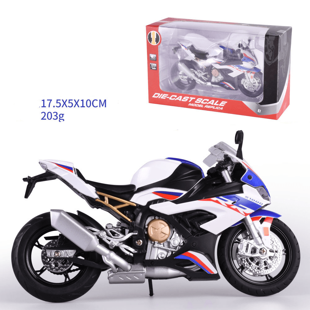 Alloy Motorcycle Toy Sports Car Model Children Toy Car Simulation Alloy Car Sports Car - MRSLM