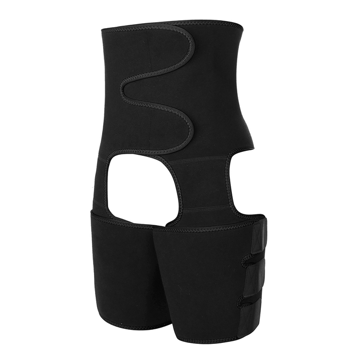 Neoprene Thigh Shaper High Waist Body Shaper Slimmer Wrap Thermo Trainer Sport Waist Protective Accessories - MRSLM