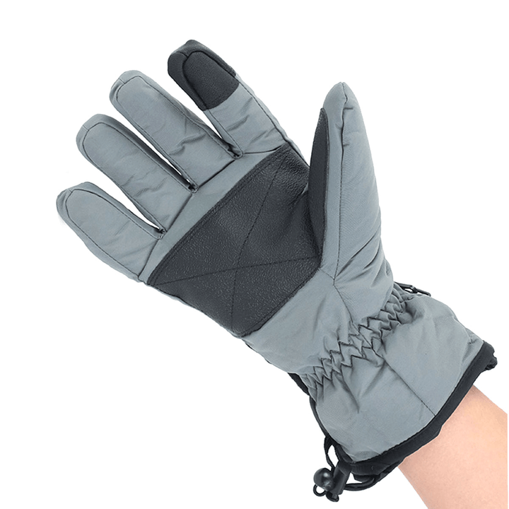 3 Modes Heated Gloves Winter Warmers Thermal Touch Screen Windproof Waterproof Skiing Cycling Riding Gloves - MRSLM