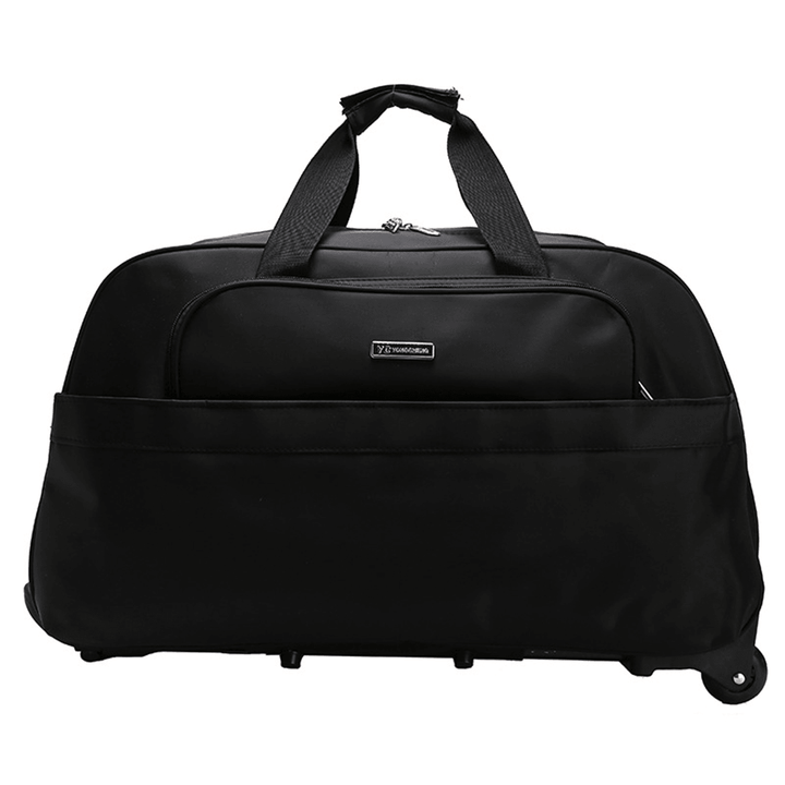 High Capacity Travel Duffle Luggage Trolley Bag with Wheels Rolling Suitcase Travel Bags Carry-On Bag - MRSLM