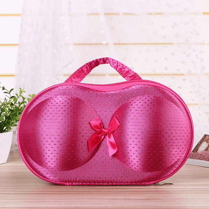 Travel Bra Bag EVA Bra Storage Box Luggage Underwear Storage Bag - MRSLM