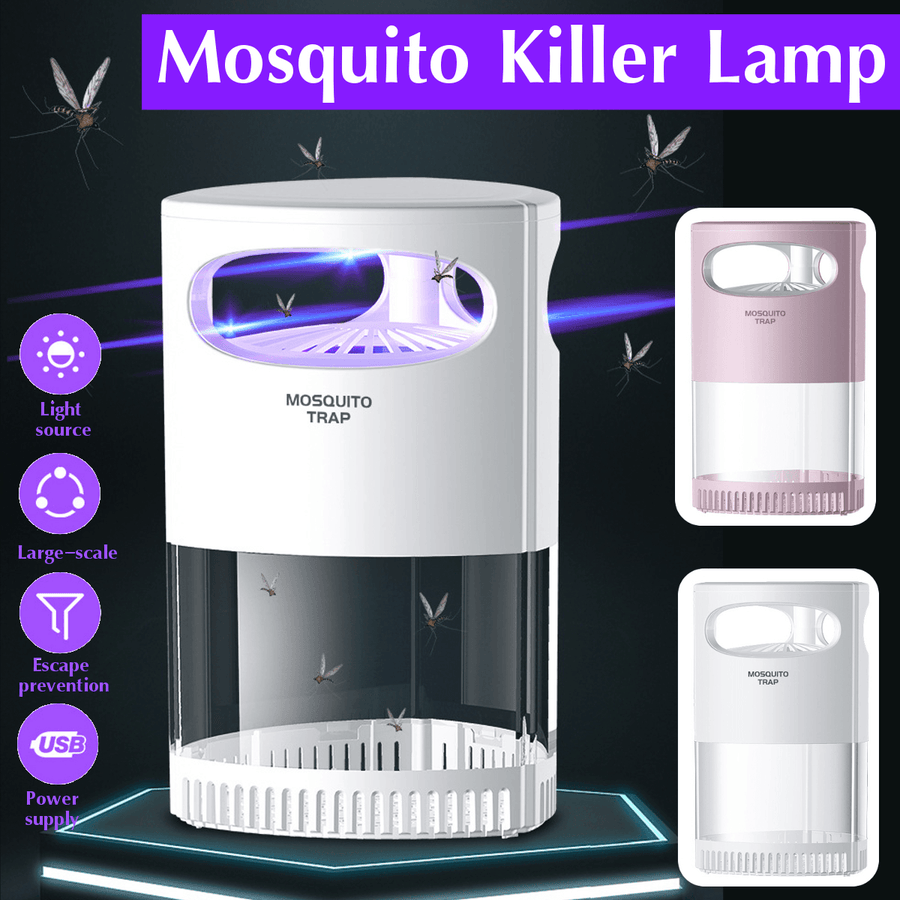 Mosquito Killer Lamp USB Electric Photocatalytic Bug Repellent Insect Trap Light - MRSLM