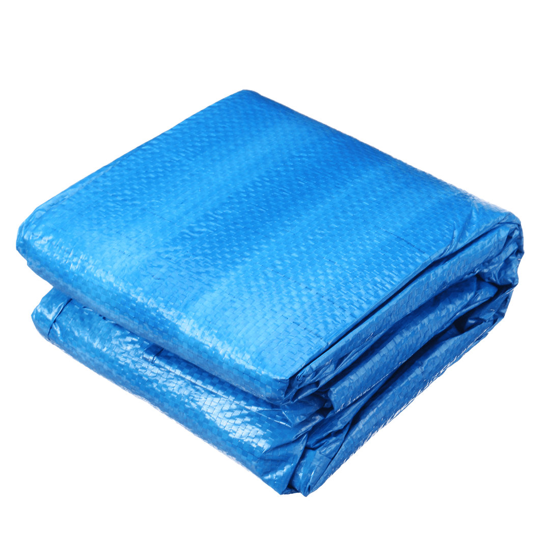 Swimming Pool Cover Rainproof Dust Cover Cloth Mat Outdoor Garden - MRSLM